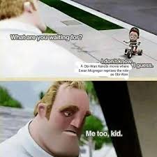 An Obi Wan Kenobi Movie O And A Are Both Vowels So You Need The N Sorry For Being The Grammar Police Star Wars Humor Star Wars Memes Star Wars