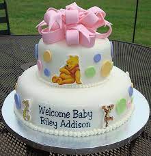 Winnie The Pooh Baby Shower Cake Winnie The Pooh Cake Shower Cakes Baby Shower Cakes For Boys