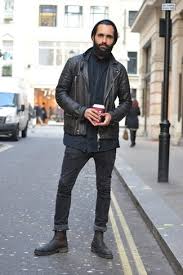 If you decide to wear one, make ankle boots men dress shoes black leather chelsea boots leather boots real leather soft leather black boots leather upper. Men S Black Leather Biker Jacket Black Long Sleeve Shirt Black Skinny Jeans Black Leather Chelsea Boots Lookastic