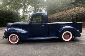 Image result for Dark Blue 1940 Truck