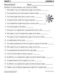 The worksheets support any seventh grade math program, but go especially well with ixl's 7th grade math curriculum. True Or False Printable Geometry Worksheets On Angles For 7th Graders Geometry Worksheets Teaching Geometry Kids Math Worksheets