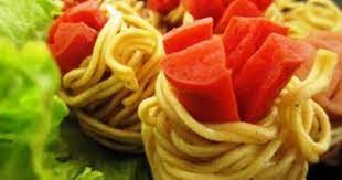 6 Kreasi Unik Makanan Dari Mie Instan Resep Mie Sosis Makanan Dan Minuman