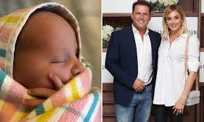Karl, 45, and cass share three children together; Karl Stefanovic And Jasmine Yarbrough Welcome Beautiful Baby Girl Daily Mail Online