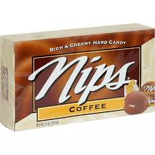 Coffee & butter rum nips are delicious! Nips Hard Candy Rich Creamy Coffee Hard Candy My Country Mart Kc Ad Group
