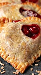 Toasted Coconut And Cherry Hand Pies Cherry Hand Pies Sweet Pastries Cherry Recipes