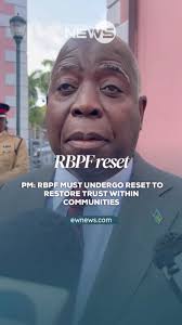 RBPF RESET: Prime Minister Philip Davis said the Royal Bahamas Police Force  (RBPF), now equipped with a new Police Commissioner, must undergo a  necessary reset to restore trust among Bahamians., Davis ...