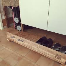 玄関 入り口 クッションフロア 玄関収納 オスモカラー セリア などのインテリア実例 2017 01 14 00 06 17 roomclip ルームクリップ 収納 アイデア インテリア 収納 玄関収納アイデア