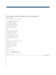 Chordify gives you the chords for any song. Thebest Morning News Virgin Cinta Mati Chrod Dob Sonkl Capo Fret 2 Intro