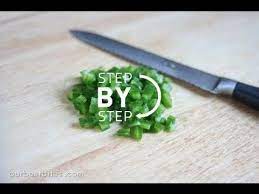 So, this method of cutting would be best for the recipes that require the flavors of jalapeno and some heat. How To Cut Jalapenos Cutting Jalapenos How To Cut A Jalapeno Pepper Diced Jalapenos Youtube