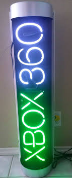 36 Hanging Xbox 360 Neon Glass Tube Sign Plug In Man Cave Commercial Use Sold Thank You Xbox Console Xbox Original Xbox