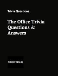 Perhaps it was the unique r. 100 The Office Trivia Questions And Answers Thought Catalog