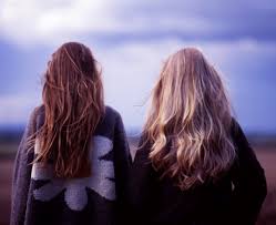 If you want to get straight to the point, whisper into her ear and ask her if she'd like to hang out with you later. Best Friends Fall Holiday Camping Adventure Brunette And Blonde Sweater Blonde And Brunette Best Friends Best Friends Aesthetic Brunette