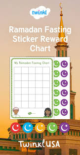 Learn About The Ramadan Holiday With This Reward Chart This