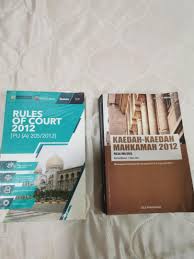 Dalam perkara mengenai seksyen 256 dan 257 kanan tanah negara, 1965. Kaedah Kaedah Mahkamah 2012