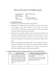 Penyusunan rpp dengan pendekatan stem rencana pelaksanaan pembelajaran rpp adalah rencana kegiatan pembelajaran tatap muka untuk satu pertemuan atau lebih. Doc Rpp Stem Suhu Dan Pengukurannya Erlin Windi Academia Edu