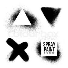 Bats are such a fun craft at this time of year, and their silhouettes work so perfectly in our paintings! Vector Various Shape Black Monochrome Stock Vector Colourbox