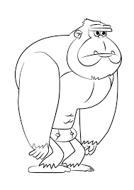 We have collected 36+ yeti coloring page images of various designs for you to color. Yeti From Looped Coloring Page Free Printable Coloring Pages For Kids