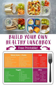 Build Your Own Healthy Lunchbox Healthy Family Project Healthy Lunchbox Healthy Kid Friendly Meals Healthy Lunch