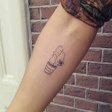 Get Inked Not Pricked 25 Cactus Tattoos We Re Loving Right Now Succulent Tattoo Cactus Tattoo Tattoos
