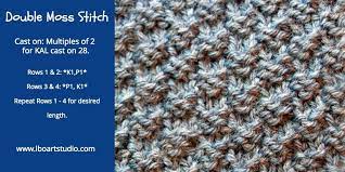 This One Is Also Called Double Seed Stitch Nbsp You Can See Why As It Works Up Just Like Seed But Everything Is Doubled N Free Pattern Knitting Seed Stitch