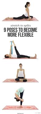 9 Poses To Become More Flexible Yoga Flexibility Yogaposes Yoga101 Stretching Easy Yoga Workouts Yoga Fitness Exercise