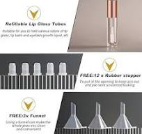 Amazon.com: YITOU 12PCS Lip Glaze Bottle Empty 5ml ...
