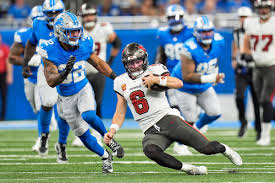 Tension before the game: Dan Campbell sends harsh message to Baker Mayfield right at Ford Field – Bold live response sends NFL fans crazy!