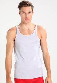 Emporio Armani 2 Pack Undershirt Black Heather Gray Black Zalando Ie