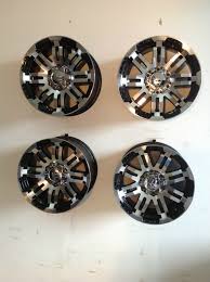 Black 6 Lug Chevy Wheels Pin By A2i Wheels On Wheels Truck Wheels Chevy Trucks Wheel Rims
