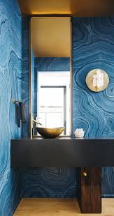 Take cues from the pros and use your powder room as a blank canvas to makes a statement and showcase your interior design style. 40 Stunning Powder Room Ideas Half Bath Decor Design Photos