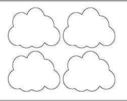 Download and print out this rainbow with clouds coloring page. Cloud Coloring Page Etsy