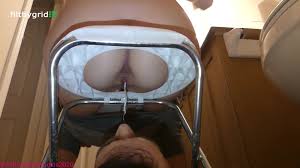 Filth fetish studios toilet