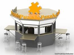 Fast Food Kiosk 3d Model Free