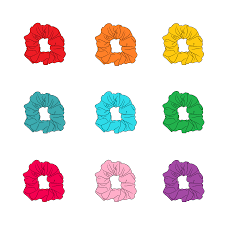 A few boxes of crayons and a variety of coloring and activity pages can help keep kids from getting restless while thanksgiving dinner is cooking. Colorful Hair Scrunchies Drawing Sticker By Karolinapaz Scrunchies Scrunchie Hairstyles Stickers