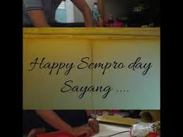 Atas terpilihnya bapak/ibu sebagai menteri (kementerian terkait) saya ucapkan selamat. Happy Sempro Day Youtube