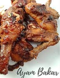 Ayam Bakar Rumahan Resep Ayam Makanan Resep