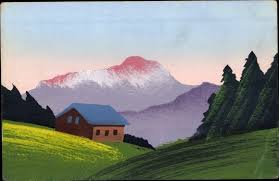 The property is 8.7 mi from braunlage and free private parking is provided. Handgemalt Ak Haus In Den Bergen Gebirge Felder Nr 2118789 Oldthing Ansichtskarten Kunstlerkarten Signiert