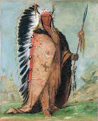 Chief of the taensa indians receiving la salle. George Catlin S American Buffalo Texas Highways