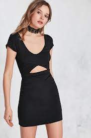 Maybe you would like to learn more about one of these? Silence Noise Silence Noise Cutout Short Sleeve Bodycon Mini Dress 59 Urban Outfitters Lookastic