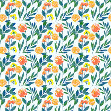These pack can be used to create anything as you wish, such as logo, invitation, card, home decor, shirt design, packaging and much more. Vector Colorful Hand Drawn Floral Pattern 230209 Vector Art At Vecteezy