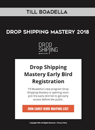 We dropship right to your customers. Till Boadella Drop Shipping Mastery 2018 Imb Lab Online Education Library