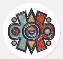 Nahui Ollin Classic Round Sticker