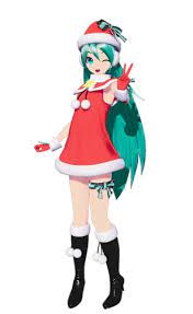 Hatsune Miku Christmas Project Diva Wiki Fandom Hatsune Miku Hatsune Miku Outfits Hatsune Miku Christmas