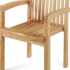 ―a line from a children's rhyme. Tl8030 Teak Stuhl Daiquiri Stapelbar