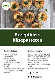 Krustader Minipasteten Ikea Deutschland Rezepte Pastete Lebensmittel Essen