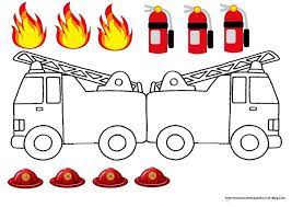 carte camion de pompiers le blog nounoucoindespetits pompier aniversaire coloriages 10 ans
