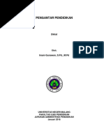 Pokok bahasan mata kuliah pengantar pendidikan: Pengantar Pendidikan Pdf Pdf