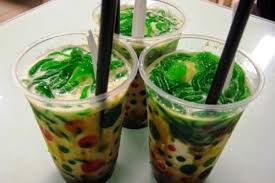 Setelah itu angkat dari kompor. Cara Membuat Es Cendol Tepung Beras Palapa News