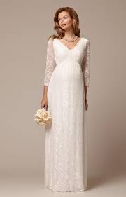 Chloe Lace Maternity Wedding Gown Ivory Maternity Wedding Dresses Evening Wear And Party Clothes By Tiffany Rose Maternity Bridal Gowns Lace Maternity Wedding Dresses Pregnant Wedding Dress