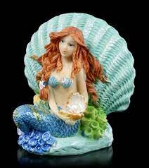 Mermaid sculpture sea creatures mythical creatures mermaid statues art mermaid dreams the little mermaid lladro 1415 mirage mermaid glossy porcelain figurine nr. Mermaids Figurines Ornaments Buy Online Www Figuren Shop De
